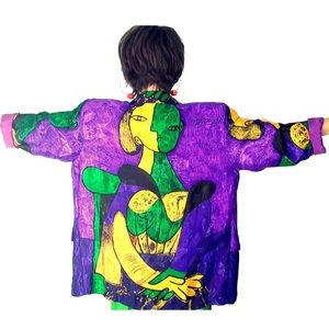 SOLD! Vintage Picasso Jacket Mardi Gras Costume